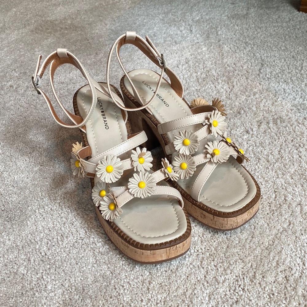 Lucky Brand Daisy Strappy Heels